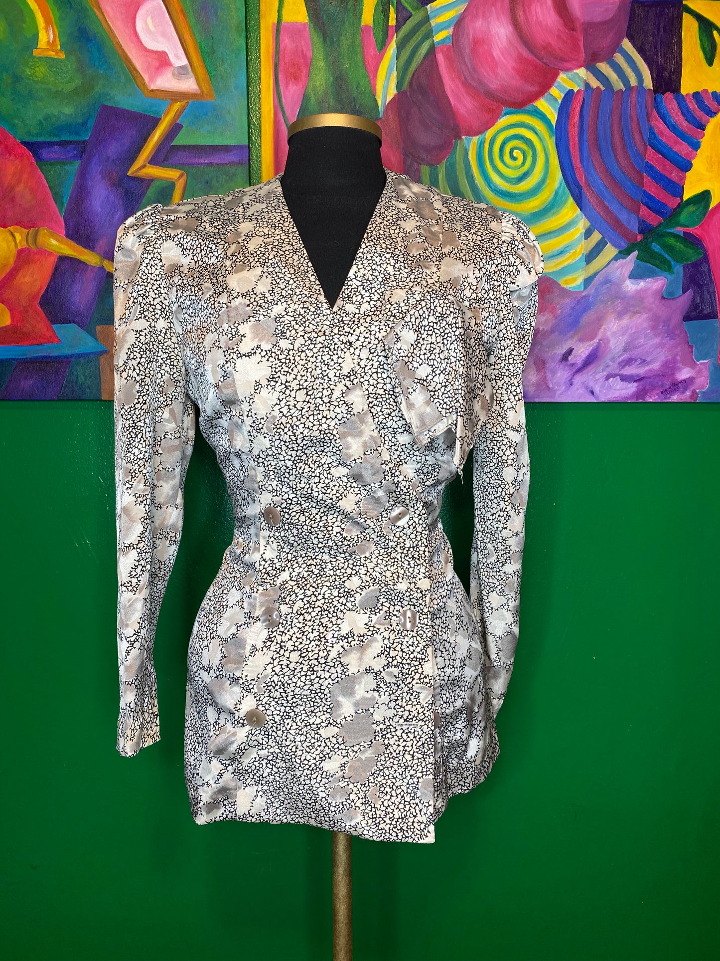 Floral Sheen Blouse
