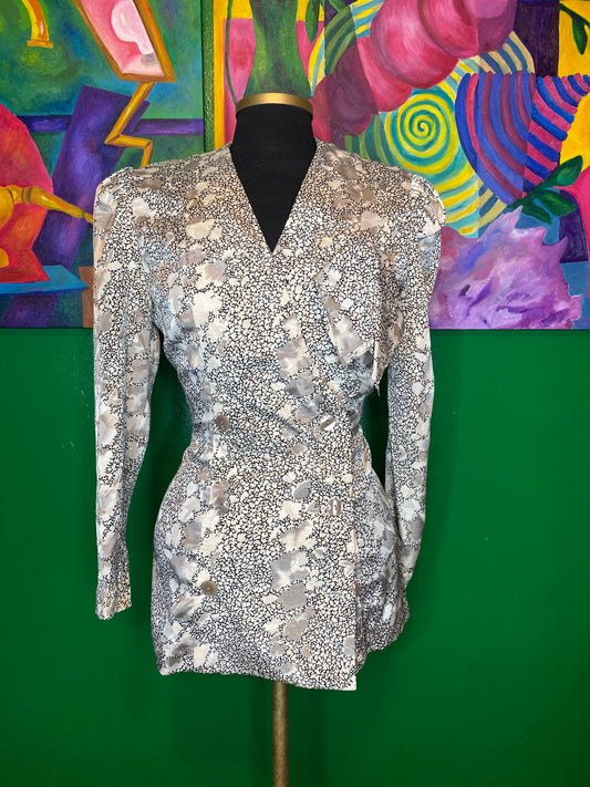 Floral Sheen Blouse