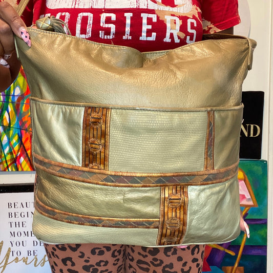 Golden Bricks Bag