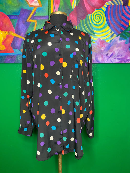 Polka Party Top
