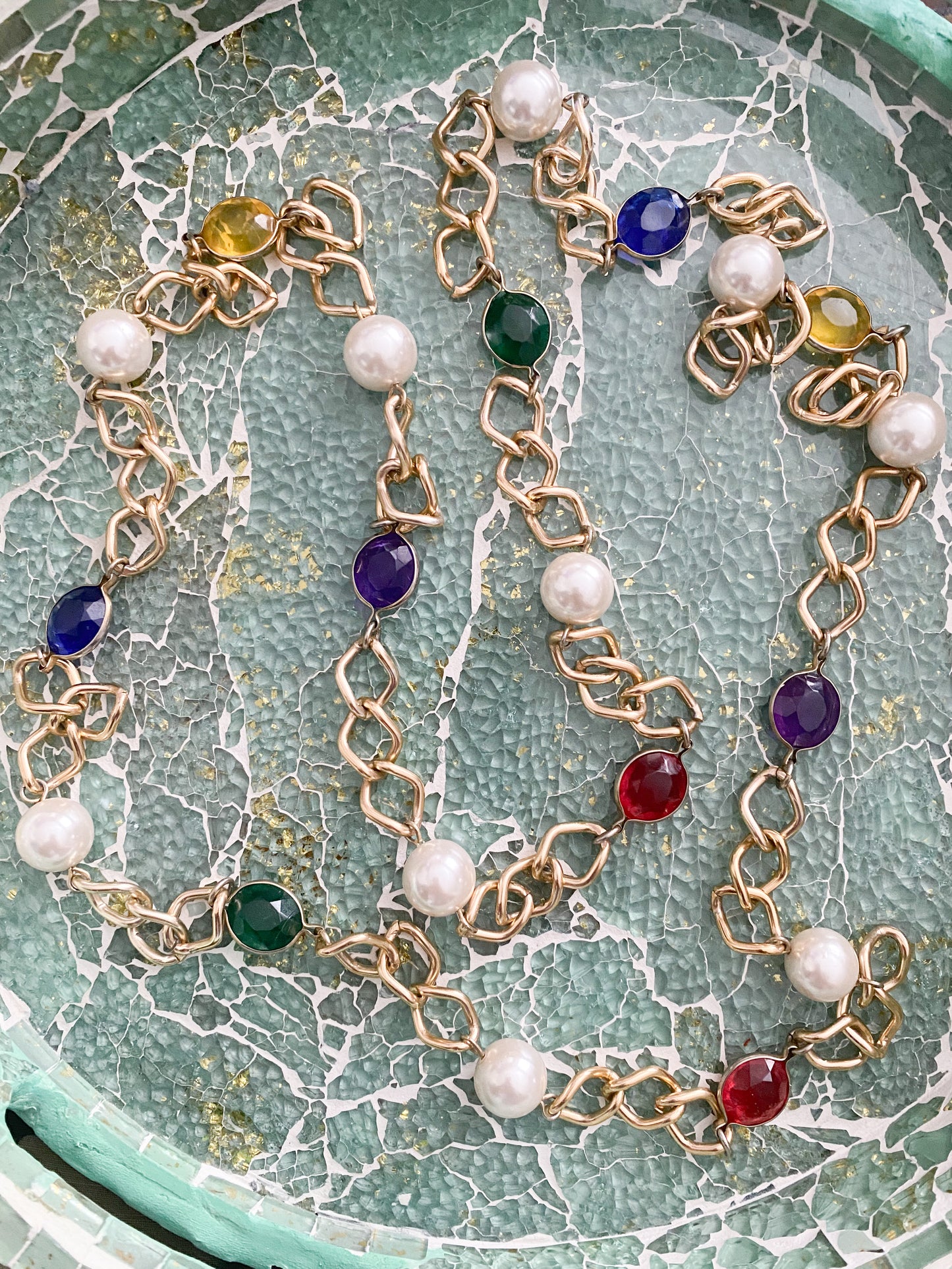 Le Pearl Gem Necklace