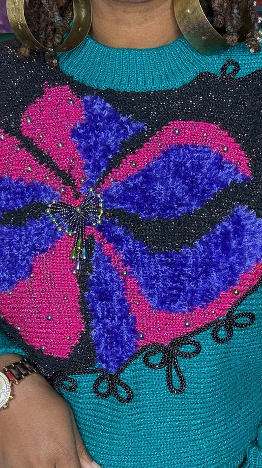 Bright Fireworks Sweater
