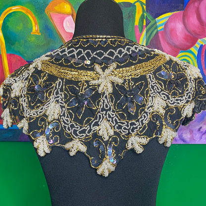 Iridescent Metallic Shawl