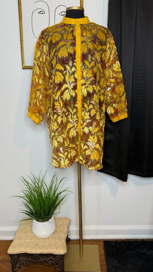 Marigold Tinsel Top