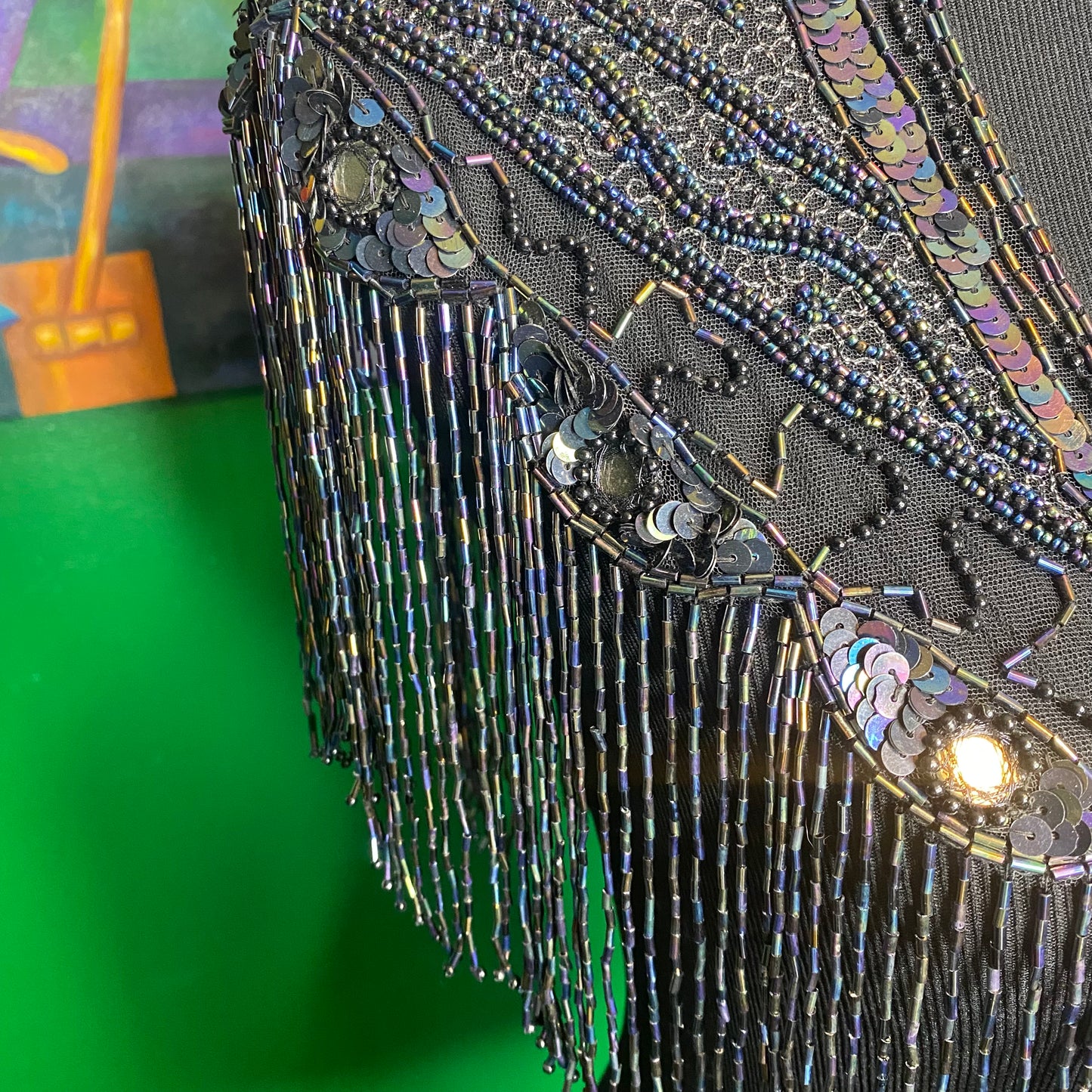 Old World Beaded Shawl