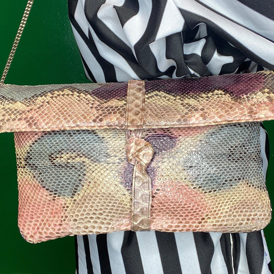 Multi Snakeskin Bag
