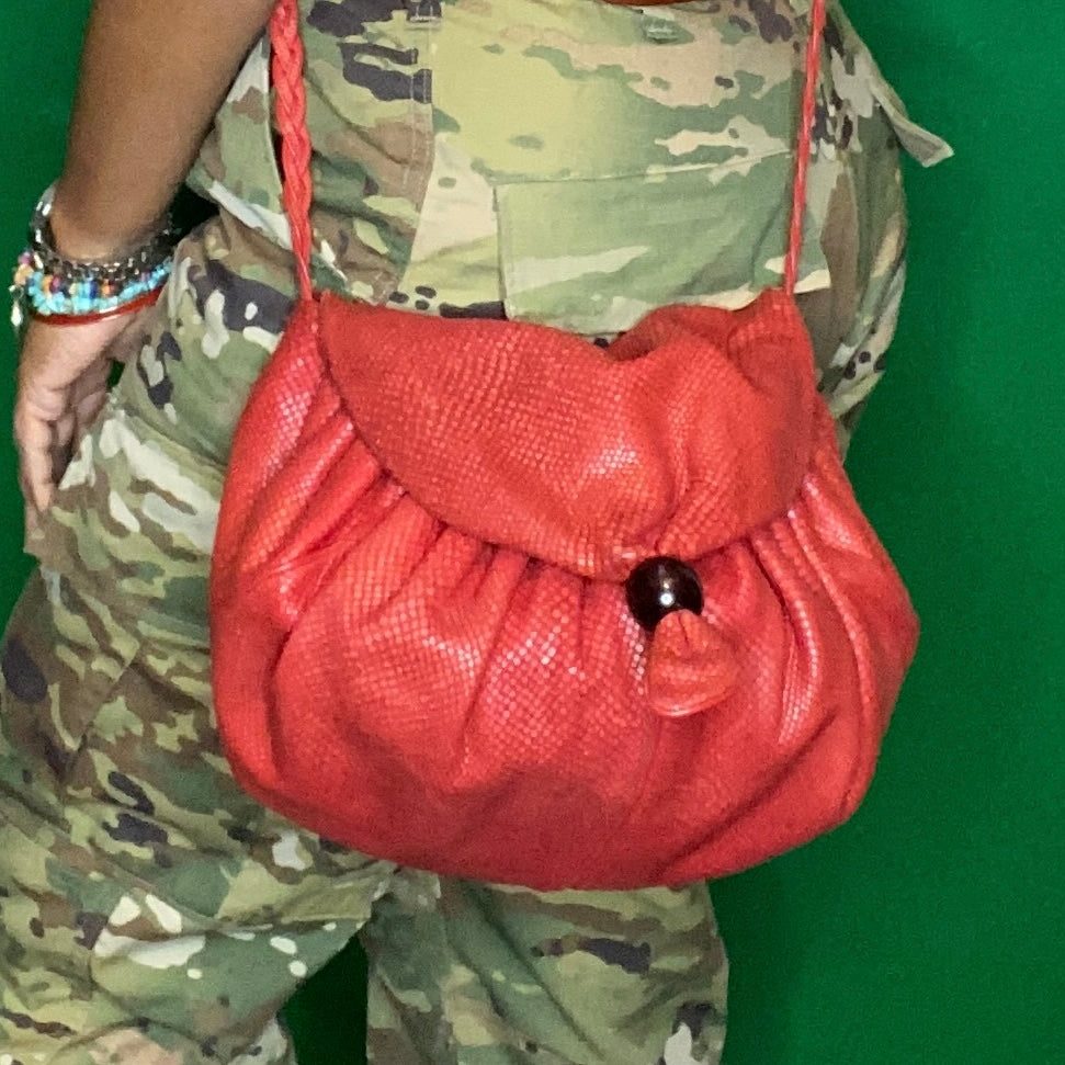 Red Apple Bag