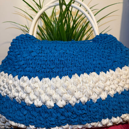 Blueberry Stripe Bag