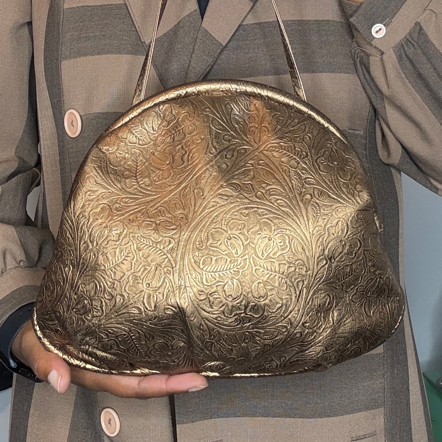 Copper Ferris Wheel Bag
