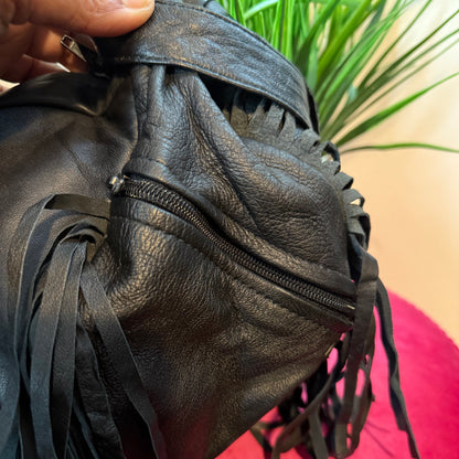 Violet Rose Biker Bag