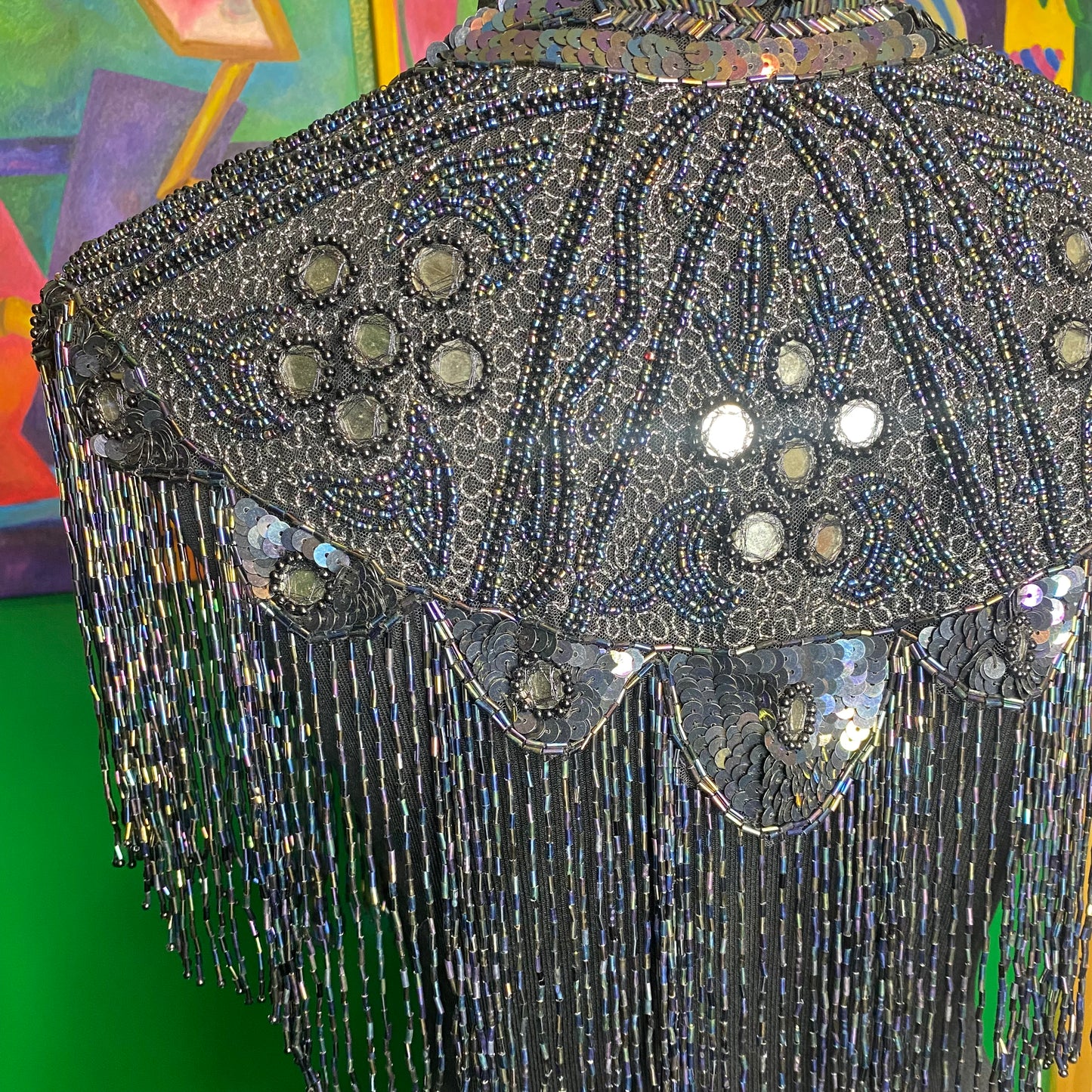 Old World Beaded Shawl