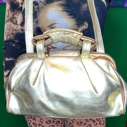 Braided Metallic Bag