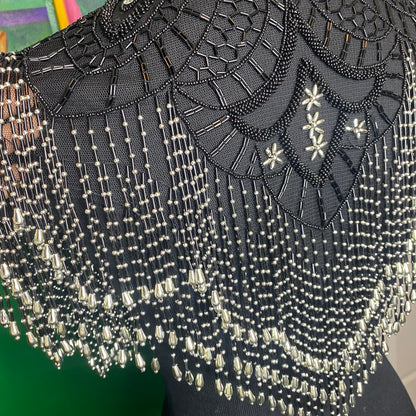 Starry Night Beaded Shawl