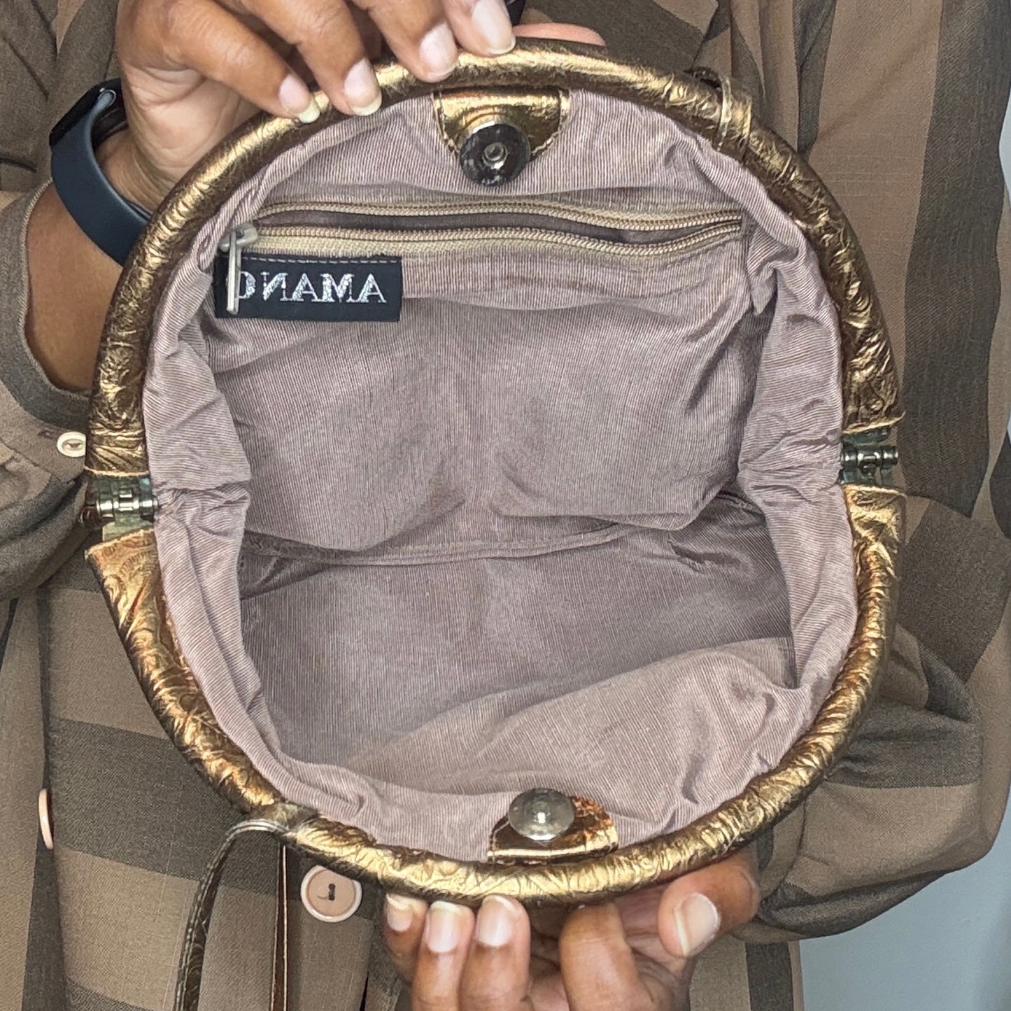 Copper Ferris Wheel Bag