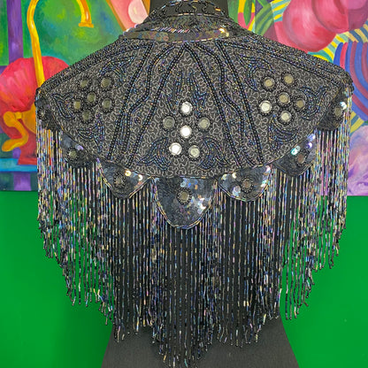 Old World Beaded Shawl