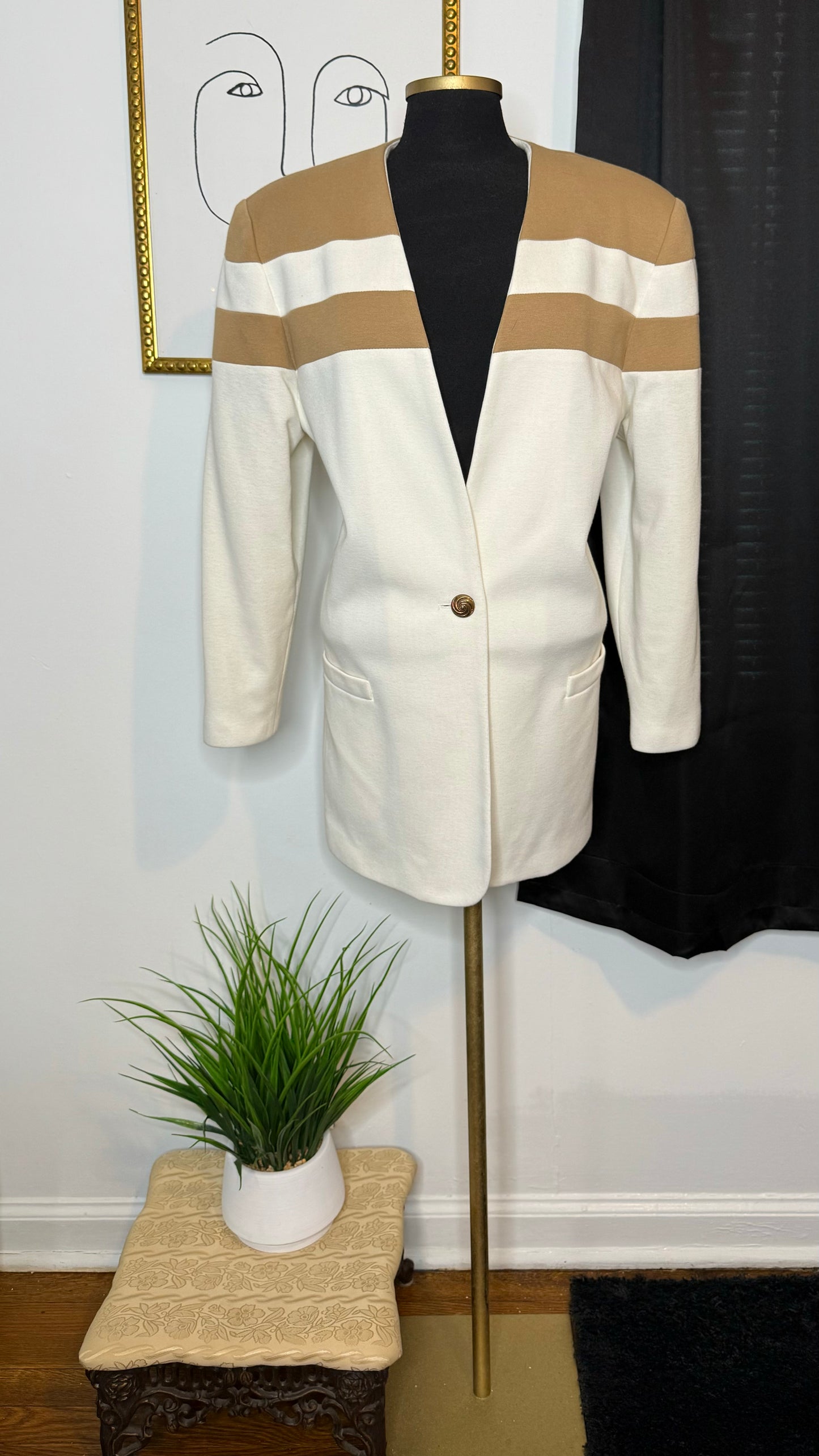 Sugar and Cream Blazer