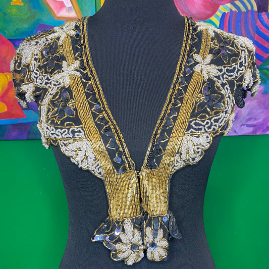Iridescent Metallic Shawl
