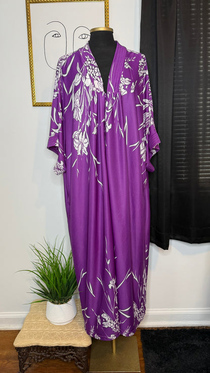 Purple Majestic Housedress