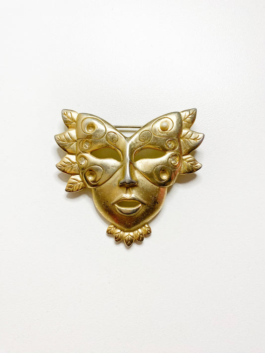 Mask Off Brooch