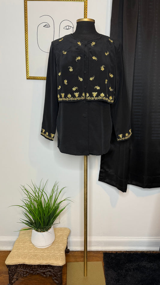 DVF Silk Top