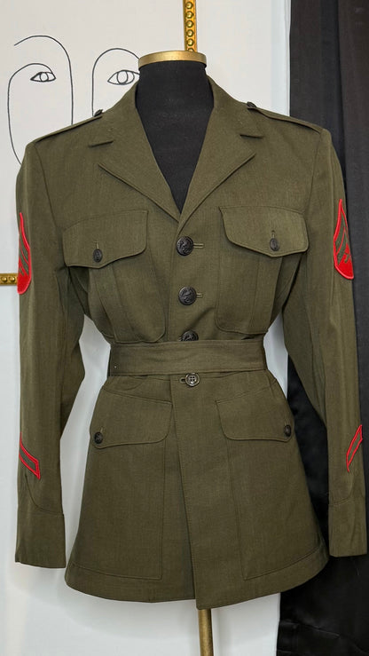 Green Military Jacket