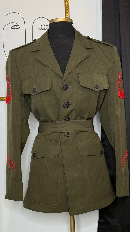 Green Military Jacket