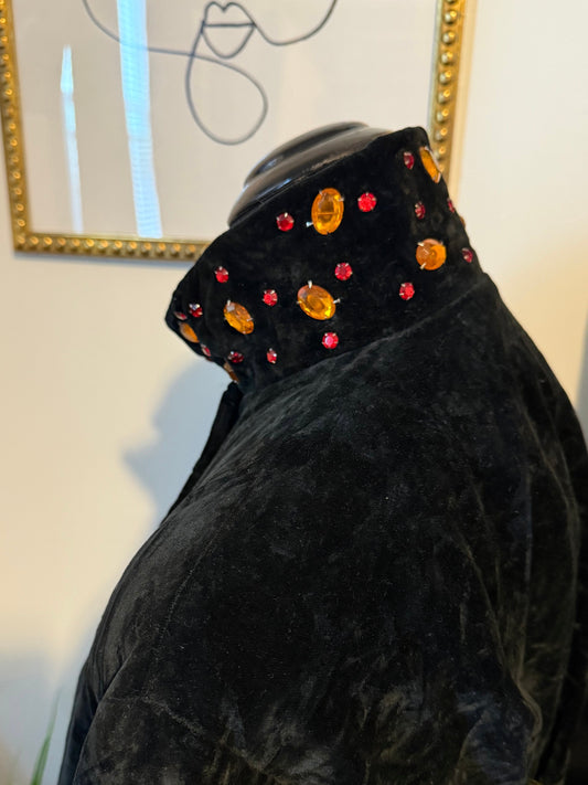 Neck Gems Swing Coat