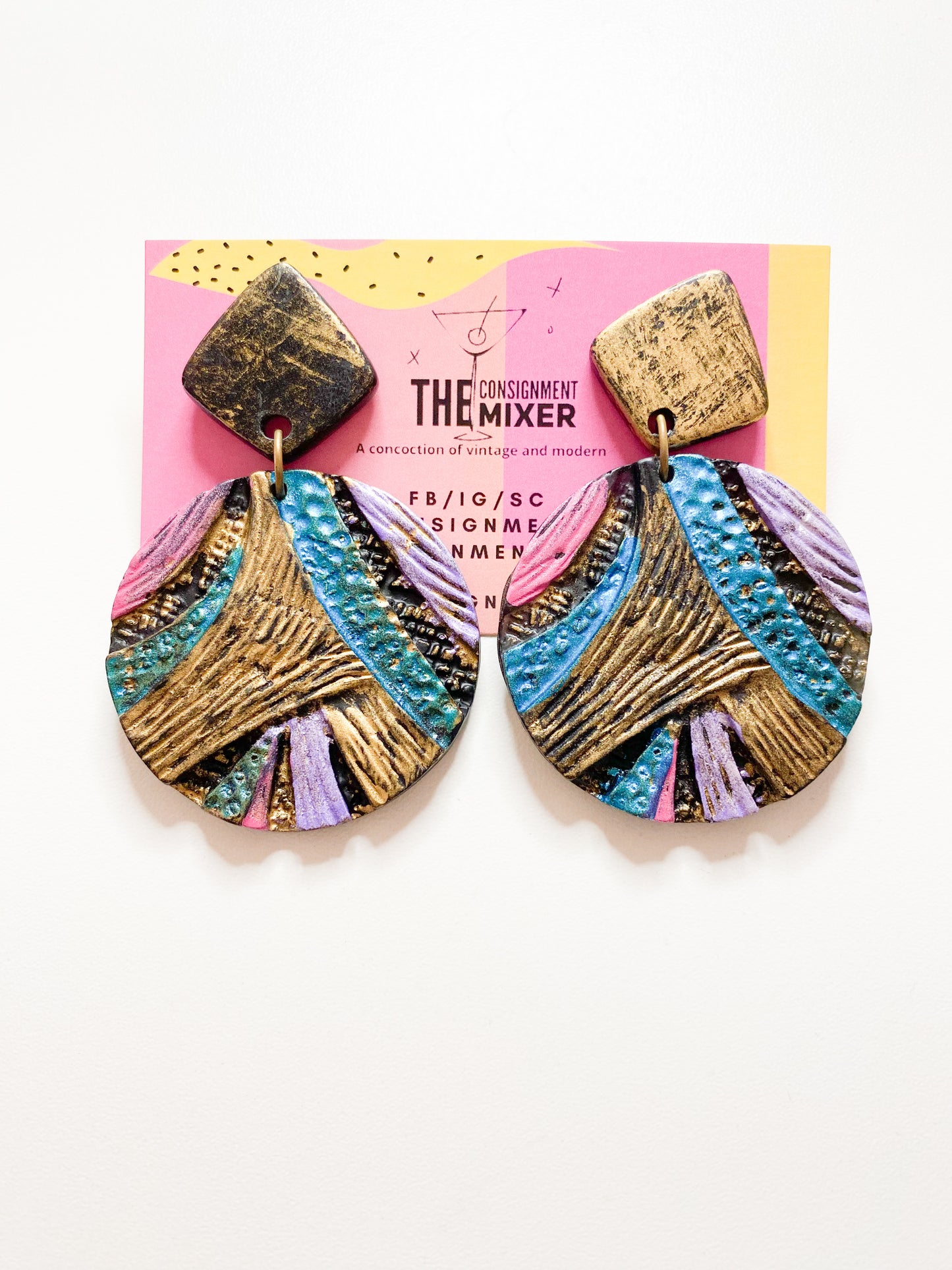 Tribal Colour Earrings