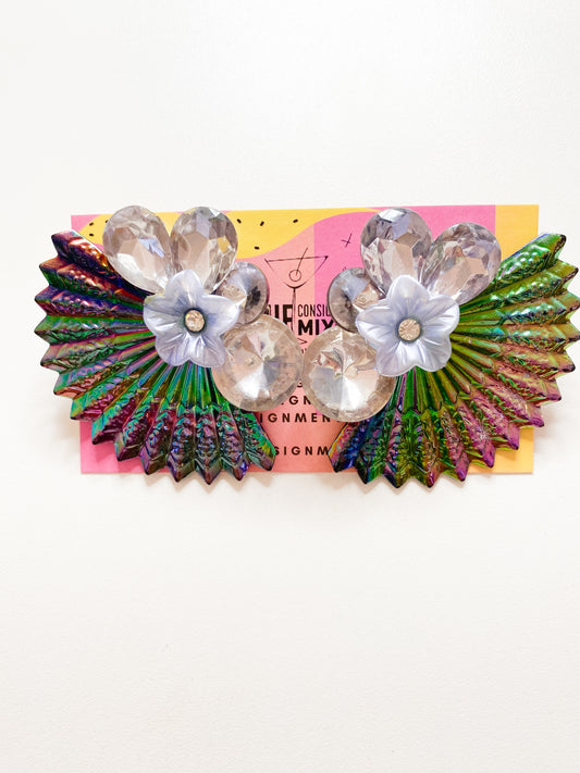 Floral Fan Earrings