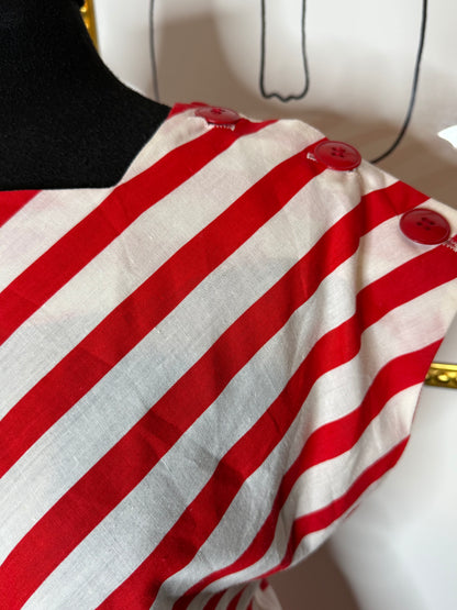 Sweet Red Stripe Dress