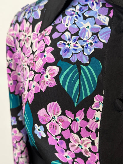 Purple Fields Blouse