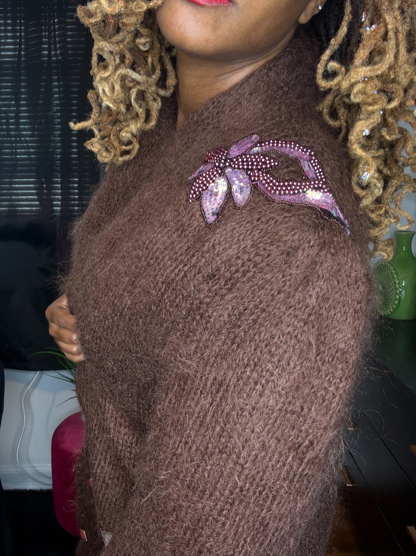 Little Brown Thang Sweater Jacket