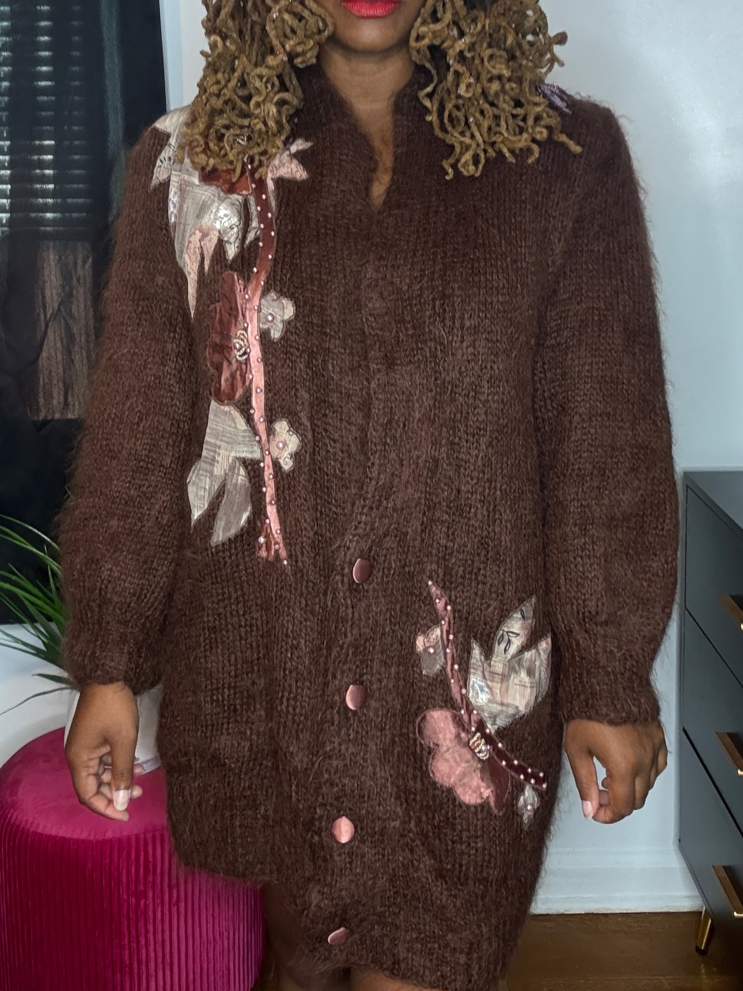 Little Brown Thang Sweater Jacket