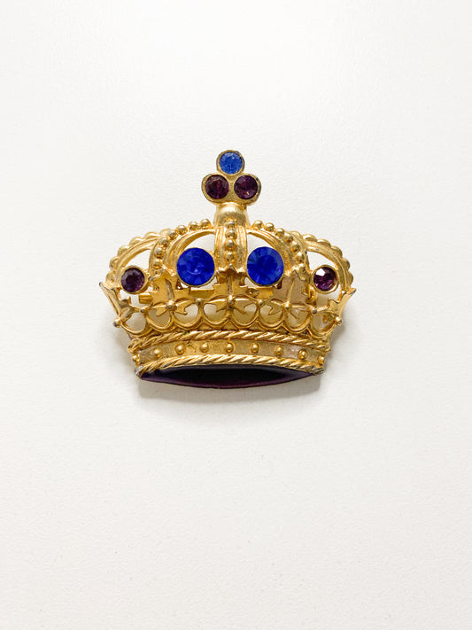 Crown Me Brooch