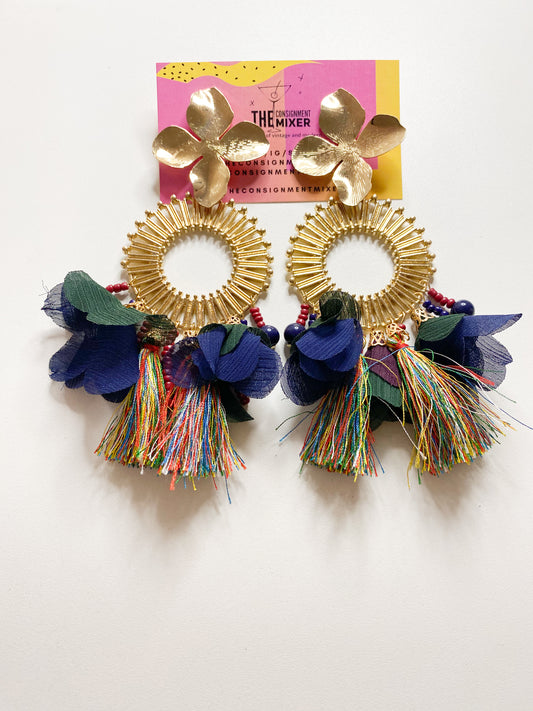 Tropical Fringe Earrings