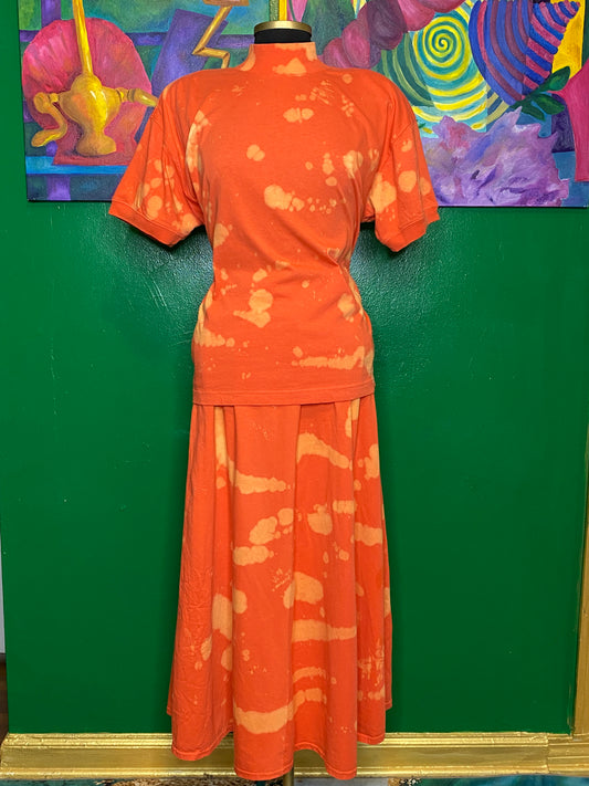 Orange Bleached Set