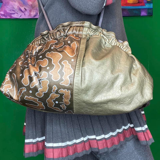 Faux Animal Print Bag