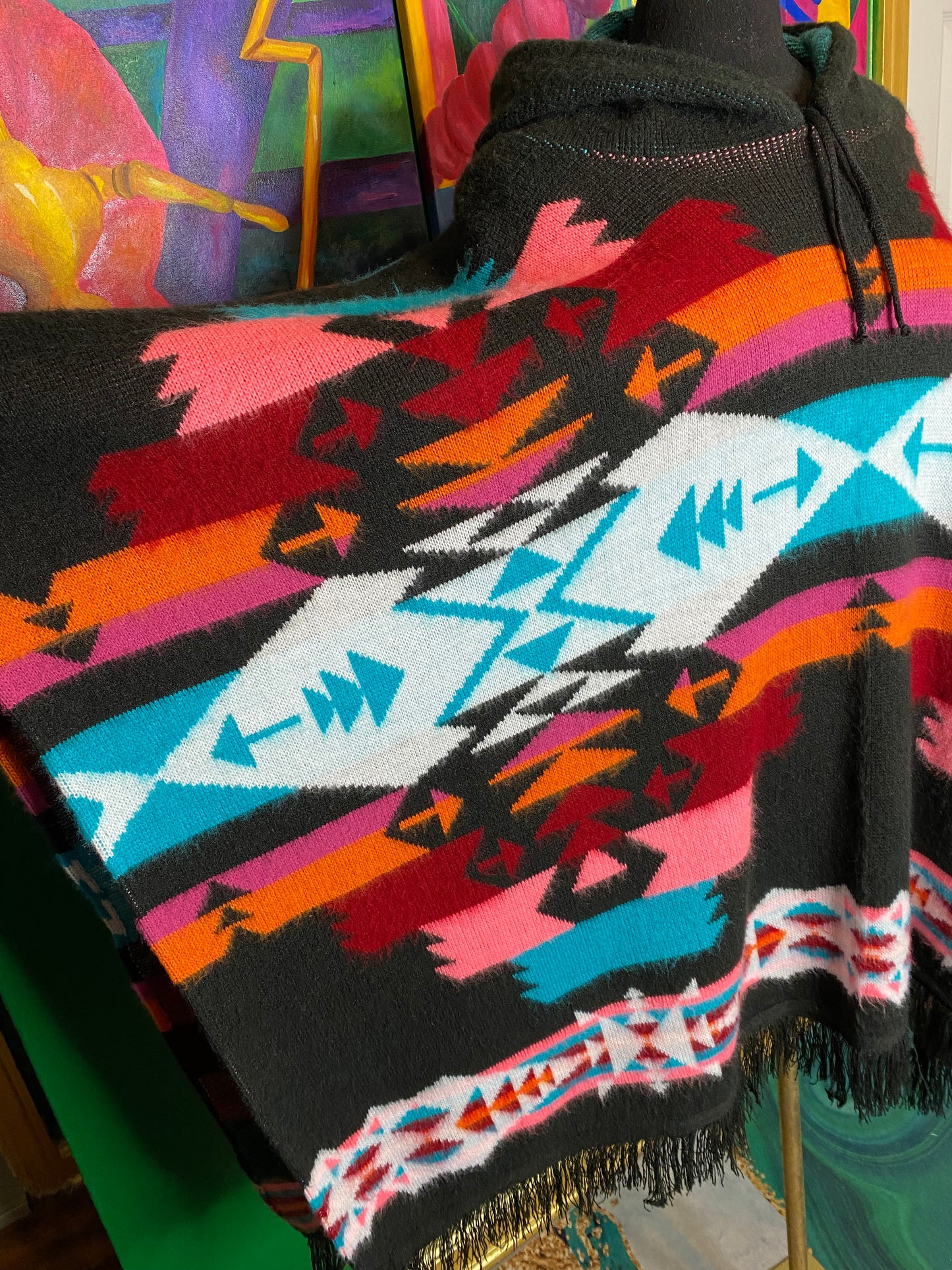 Ecuadorian Poncho Jacket