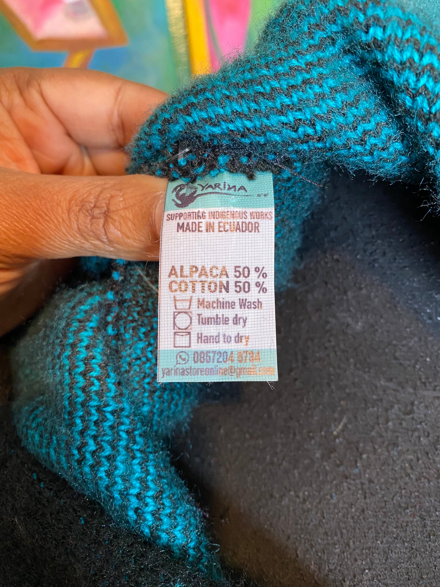 Ecuadorian Poncho Jacket