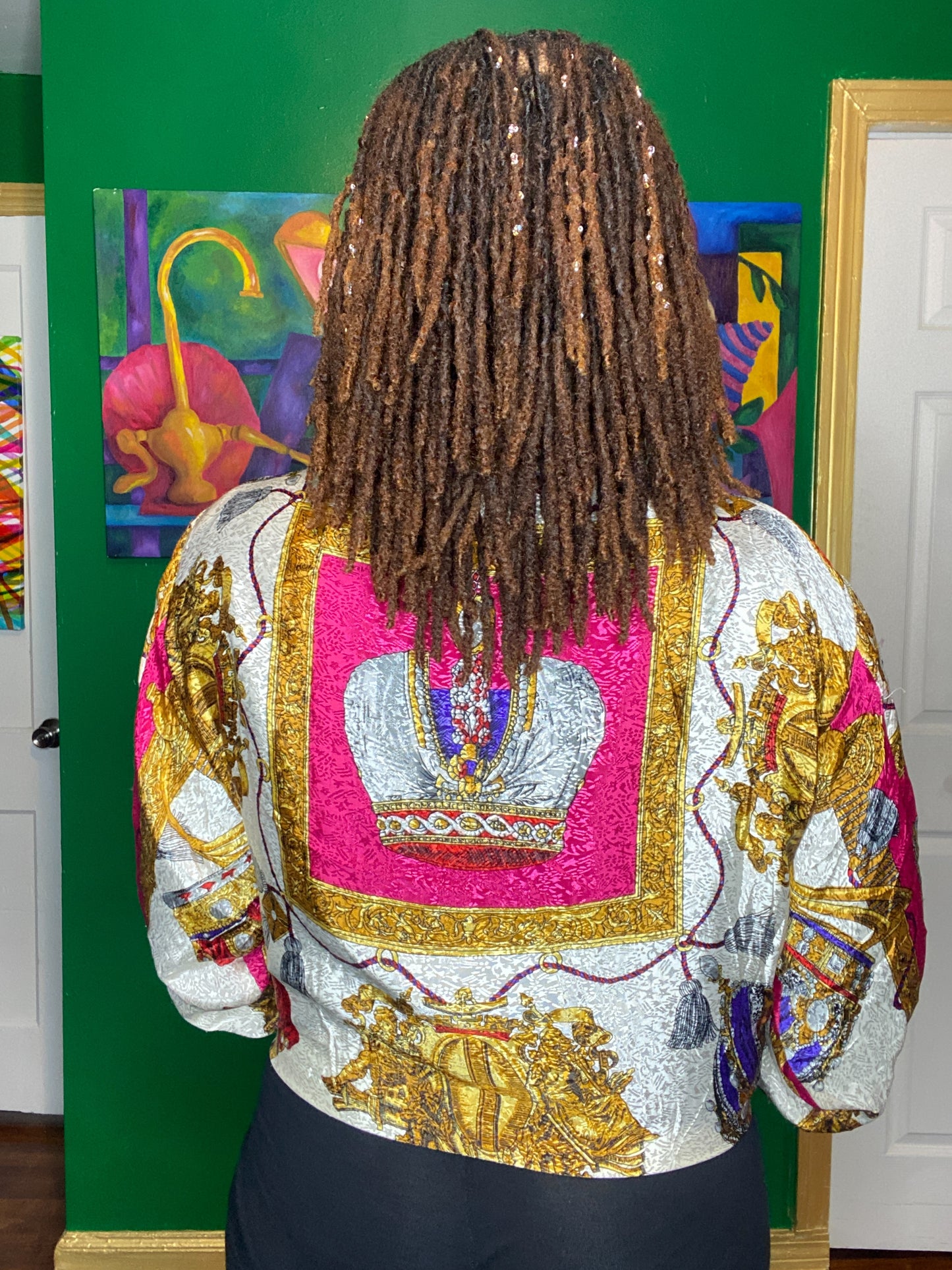 Reversible Baroque Style Jacket