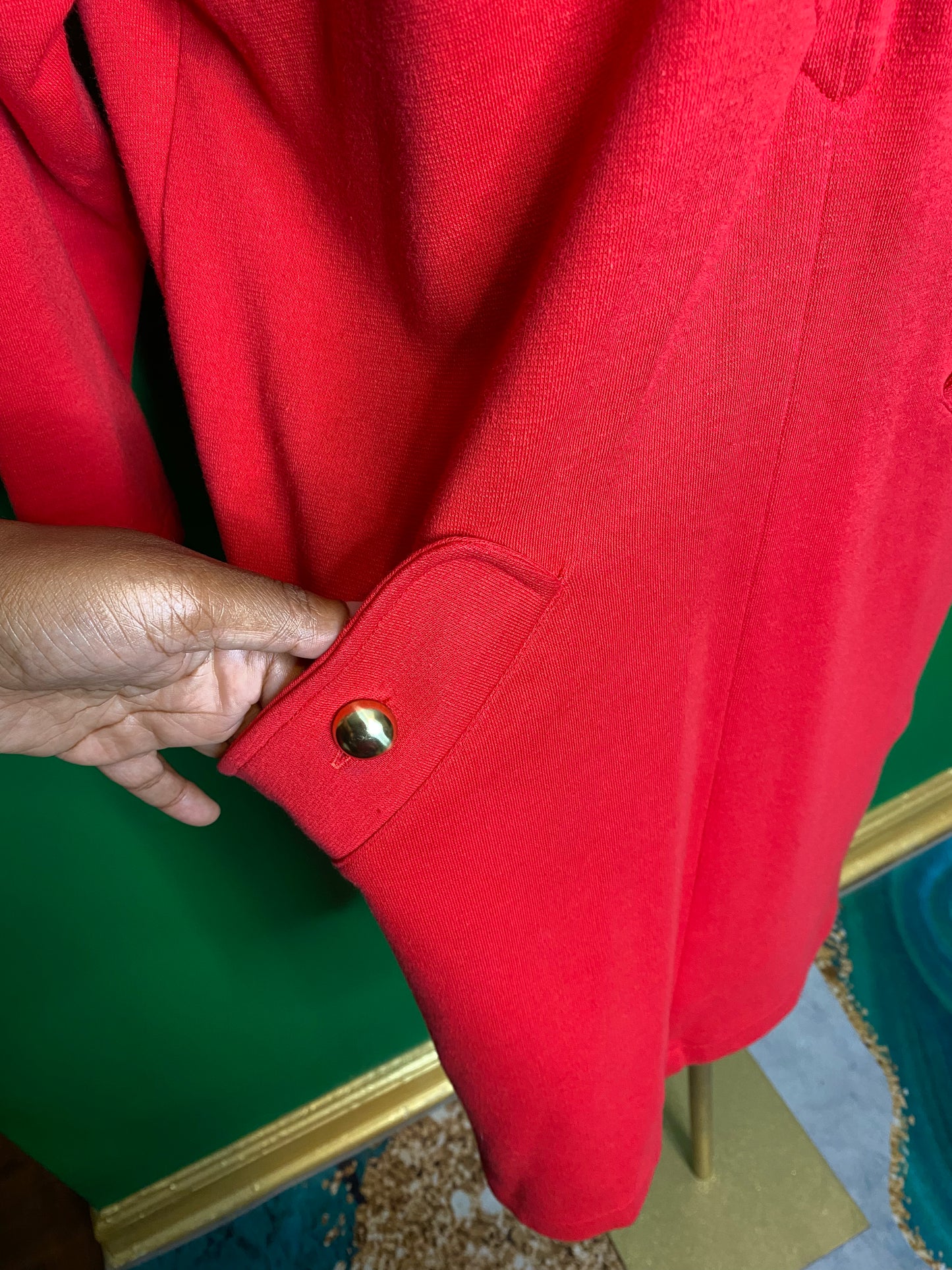 Red Wine Cinch Dress