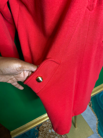 Red Wine Cinch Dress