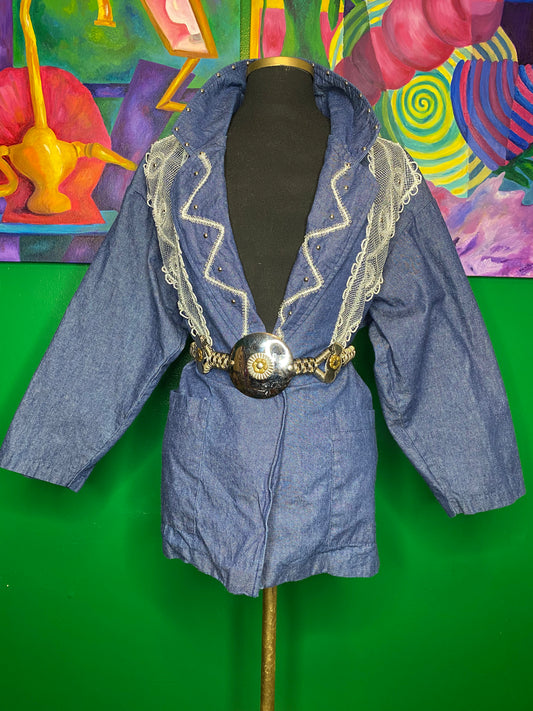 Scripted Denim Jacket