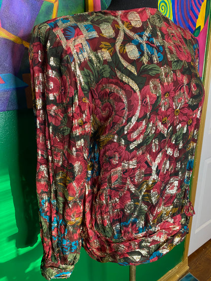 Spring Swirl Blouse