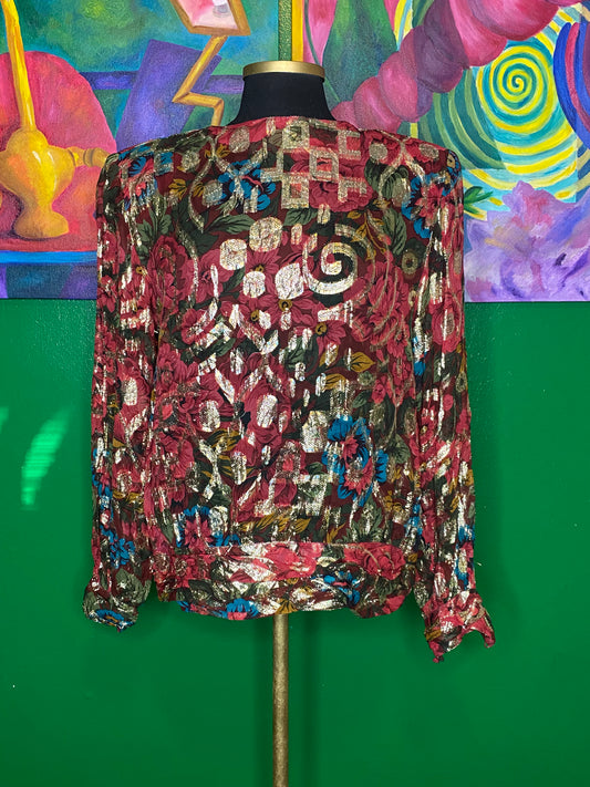 Spring Swirl Blouse