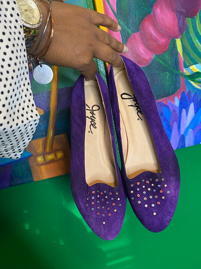 Purple Gem Slip On