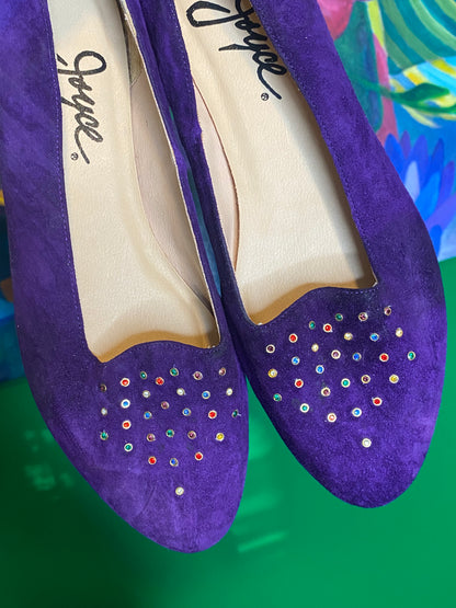 Purple Gem Slip On