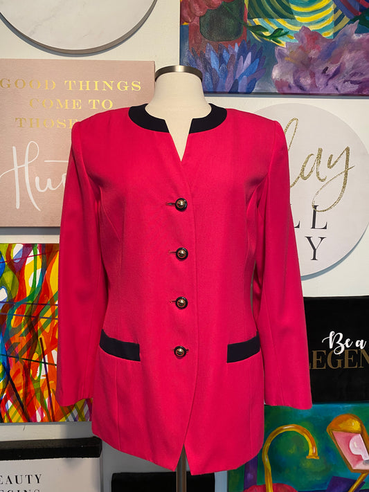 Pink V Blazer