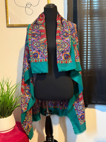 Paisleys In Color Scarf