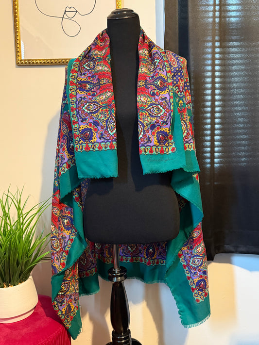 Paisleys In Color Scarf